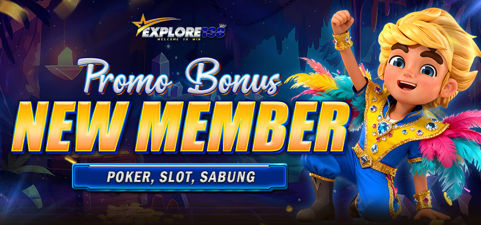 PROMO BONUS NEW MEMBER POKER, SLOT, SABUNG